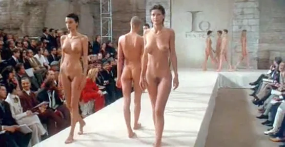 Fashion nude show girls Models storm